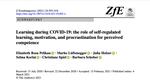 Learning during COVID-19: The role of self-regulated learning, motivation, and procrastination for perceived competence